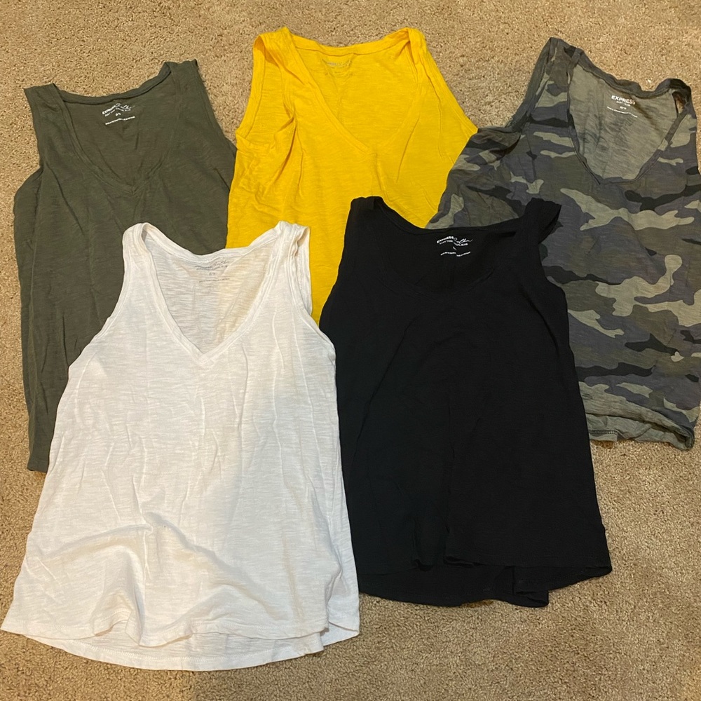 5 Express tank tops XS